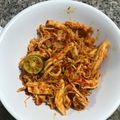 Cooksnap dari Umi Laily untuk resep Pelecing ayam suwir bumbu merah