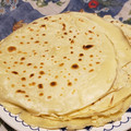 El cooksnap de Patricia María Luna cuando hizo Panqueques para canelones/ dulce de leche.