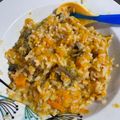 El cooksnap de Débora Cantero Martínez cuando hizo Risotto de níscalos y calabaza.