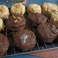 El cooksnap de Pilar Perez cuando hizo Alfajores de naranja y canela, rellenos de queso crema, dulce de leche y nueces picadas!.