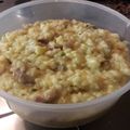 El cooksnap de davidespigaresmorales cuando hizo Risotto de calabaza y panceta.