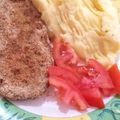 El cooksnap de Dora Elizabeth Rojas cuando hizo Milanesas de berenjena.