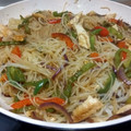 El cooksnap de Geno cuando hizo Fideos de arroz al estilo oriental.