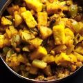 Indrani chatterjee's cooksnap of when they made মিক্স ভেজ পনির (mix veg paneer recipe in Bengali).