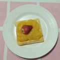 El cooksnap de Claudia cuando hizo Waffles.