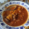El cooksnap de Javier Santos cuando hizo Estofado de carne con patatas.