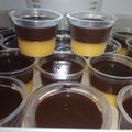 Cooksnap dari Diyanti Nurzahra ina untuk resep Puding busa nutrijel mangga lapis puding coklat