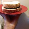 El cooksnap de Esther Soto cuando hizo Sándwich ligero para llevar al trabajo o escuela.