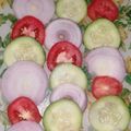 Anita Awasthi का कुकस्नैप जब उन्होंने सलाद (salad recipe in hindi) बनाया था।
