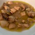 El cooksnap de Marieta cuando hizo Sepia encebollada con piñones.