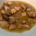 El cooksnap de Marieta cuando hizo Sepia encebollada con piñones.