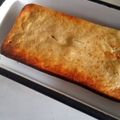 El cooksnap de Adriana Garay cuando hizo Budín de naranja y banana fit.