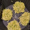 Cooksnap de caro france sur la recette Beignets de courgettes à l'air fryer