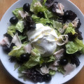 El cooksnap de @tesa.cuina cuando hizo Ensalada. (plato único,con postre incluido).