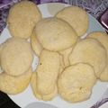 El cooksnap de Lucia Cabrera cuando hizo Galletitas de Polenta.