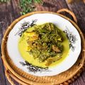 Cooksnap Salina Jalaludin semasa beliau membuat Daging Salai Masak Lemak Cili Api.