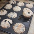 El cooksnap de Ale:v cuando hizo Muffins de arándanos con crumble.