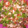 meagan's cooksnap of when they made Ray's' ¤ Shrimp & Crab Ceviche ¤.