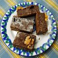 El cooksnap de Wilo Carpio cuando hizo Brownie de porotos negros y avena.