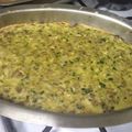 El cooksnap de Deby cuando hizo Tarta de carne y zapallitos.