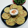 Aparna Surendra का कुकस्नैप जब उन्होंने बाजरा मेथी ढेबरा (Bajra methi Dhebra recipe in Hindi) बनाया था।