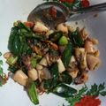 Cooksnap dari Nadia Hilaliya Fitrie untuk resep Cumi asin cabe ijo