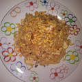El cooksnap de Rocio Art cuando hizo Pad thai (fideos fritos con gambas ).