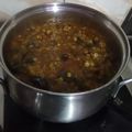 Shine Nimna का कुकस्नैप जब उन्होंने आलू,मूली,बैंगन की सब्जी (Aloo mooli baingan ki sabzi recipe in Hindi) बनाया था।