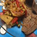 El cooksnap de Juanse Tisera II cuando hizo Bifes a la criolla.