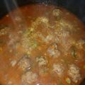 El cooksnap de Nancy Delgado cuando hizo Albóndigas en salsa de tomate. .