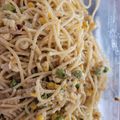 Pat Salstrand's cooksnap of when they made Pea & Mushroom Pasta.