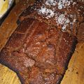 El cooksnap de Ale Fernández cuando hizo Brownie s/leche ni huevo.