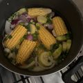 El cooksnap de Malena Racca cuando hizo Sopa Crema de Verduras súper casera.