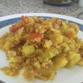 El cooksnap de ZoneG516 cuando hizo Quinoa con calabacín.