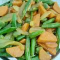 Cooksnap Zarafafiis ❣️🌹 semasa beliau membuat 👩‍🍳Kacang Panjang Goreng Kunyit.