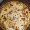 El cooksnap de Romi Mammone cuando hizo Tarta de atún y berenjena.