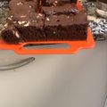 El cooksnap de Vero😍 cuando hizo Brownie de Chocolate con nueces!.