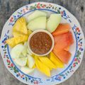 Cooksnap dari Ameinita Wulan Sari untuk resep Rujak manis bumbu kacang mede