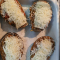 El cooksnap de Fátima Camino cuando hizo Berenjenas rellenas de carne.