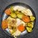 El cooksnap de Tonysantos cuando hizo Filetes de pollo con verduras en papillote.