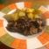 El cooksnap de cnovellino cuando hizo Cocina para enamorar: Medallón de lomo a la pimienta negra y con champiñones.