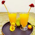 Jaya Dwivedi का कुकस्नैप जब उन्होंने मैंगो फ्रूटी (mango frooti recipe in Hindi) बनाया था।