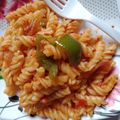 Puja Shaw's cooksnap of when they made রেড সস চিকেন পাস্তা(red sauce chicken pasta recipe in Bengali).