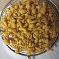 Ghazala Israr's cooksnap of when they made Besan Ki Boondi.