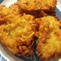 El cooksnap de Adry Garayo cuando hizo Latkes/ croquetas de papa.