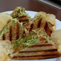 Kunti Naik's cooksnap of when they made ગ્રીલ વેજ સેન્ડવીચ વિથ લોડેડ ચીઝ (Grill Veg. Sandwich With Loaded Cheese).