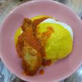 sade alao's cooksnap of when they made Tuwo rice and kuka.