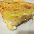 El cooksnap de rosareches cuando hizo Pastel de Patatas con queso y jamón de york.