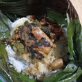 Cooksnap dari Dhewy Asry untuk resep Tumis Cumi Asin Kemangi untuk isian nasi bakar