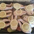 El cooksnap de Tekken_77 cuando hizo Salmón al horno con verduras.